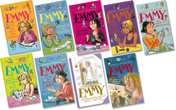 Børnebøger - Emmy af Mette Finderup, illustreret af Sussi Bech.