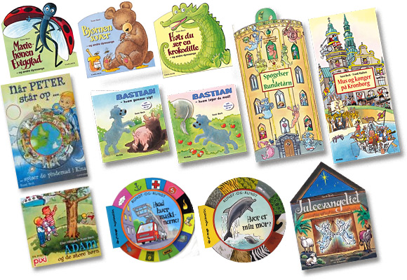 Børnebøger - Papbøger for børn af Sussi Bech