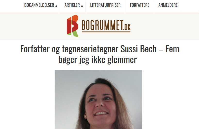 sussi-bech-bogrummet-fem-bøger-jeg-ikke-glemmer